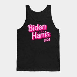 Biden Harris 2024 - Saving Democracy Barbie Style! Tank Top